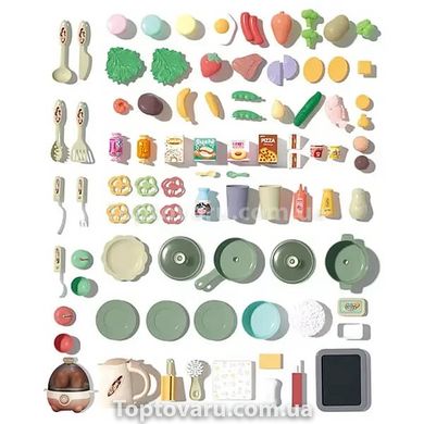 Набор игровой Кухня 92см 87 предметов с подачей воды Home Kitchen 15558 фото