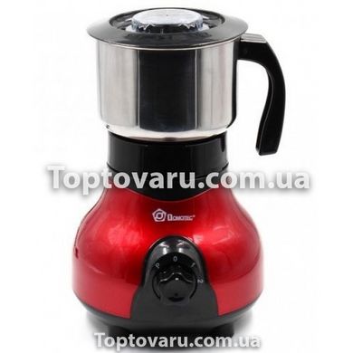Электрическая кофемолка Domotec MS-1108 Красная 6496 фото