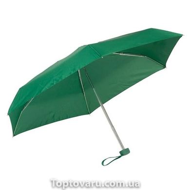 Міні-парасоля кишенькова в футлярі Зелена 2303 фото