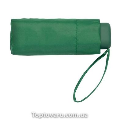 Мини-зонт карманный в футляре Зелёный 2303 фото