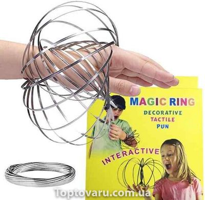 Кинетическая игрушка антистресс Magic Ring 2974 фото