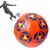 М'яч футбольний PU ламін 891-2 зшитий машинним способом Червоний 2063 фото