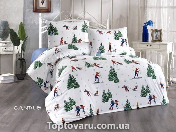 Постільна білизна Belizza Candle Фланель Бавовна Сімейний розмір 16148 фото
