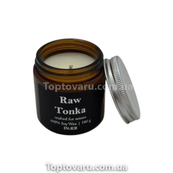 Свічка RAW TONKA, 100 г - глибокий теплий аромат з характером 32738 фото