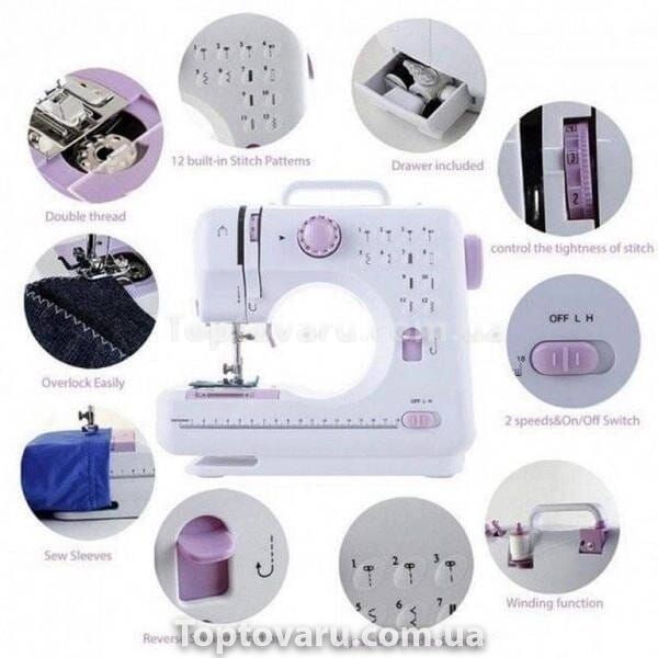 Швейная машинка Digital Sewing Machine FHSM-505A Pro 12в1 14580 фото