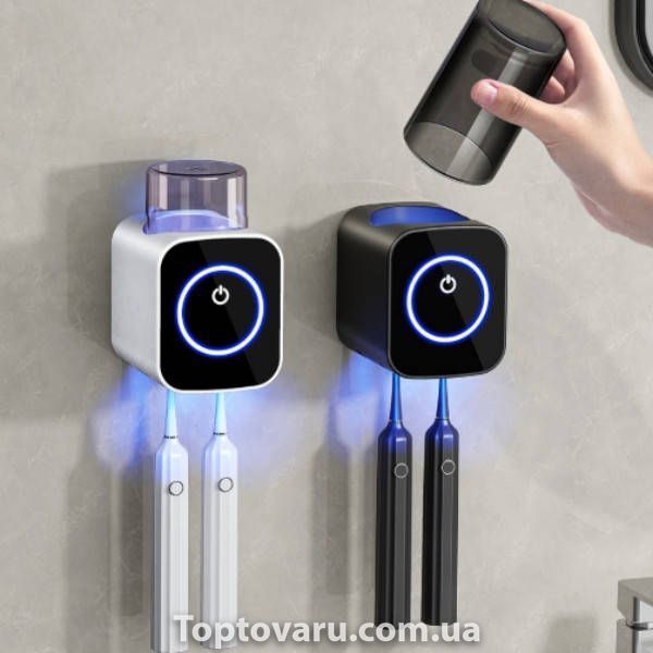 Стерилизатор ультрафиолетовый перезаряжаемый для зубных щеток Белый 38449 фото