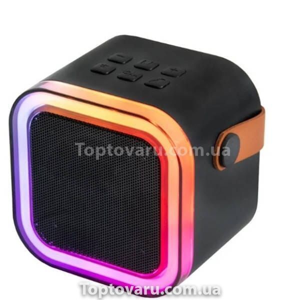 Караоке детское с LED подсветкой с одним микрофоном K12 Черное 20098 фото