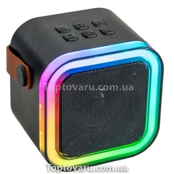 Караоке детское с LED подсветкой с одним микрофоном K12 Черное 20098 фото