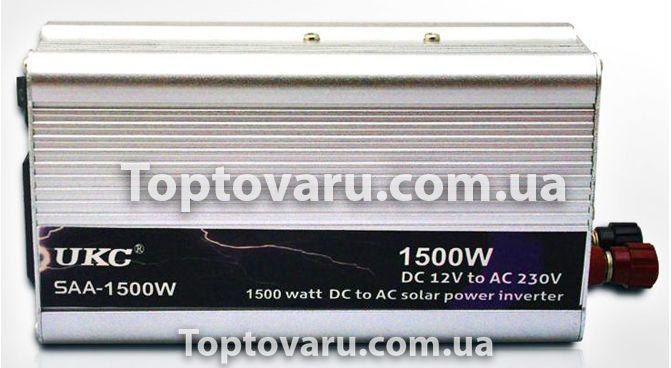 Перетворювач AC/DC 1500W 12V SAA UKC 6120 фото