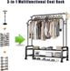 Стойка-вешалка для одежды и обуви двойная Multipurpose Hanger 12544 фото 2