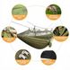 Туристичний гамак Travel hammock з москітною сіткою Хакі 8967 фото 3