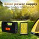 Фонарь Power Bank с солнечной панелью EP-351 + лампочки 3шт 11919 фото 3