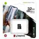 Карти пам'яті microSD Kingston 32 Гб без адаптера 3599 фото 2