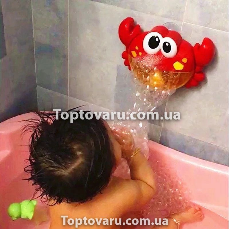 Музыкальная игрушка для ванны пенообразователь Bubble Crab Краб 6685 фото