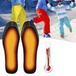 Стельки для обуви с подогревом от USB универсальные 36-40р до 48&deg;C Черные