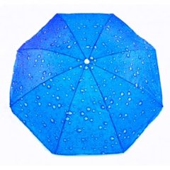 Зонт пляжный Роса 1,8м высота, d=1,5м Голубой 19614 фото