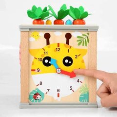Куб логический деревянный Летний сад Montessori Toy Play Kits 13328 фото