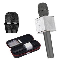 Караоке-мікрофон Q9 black з чохлом 3473 фото