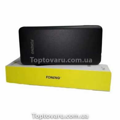 Повербанк на 2 USB Foneng P54 20000 mAh Чорний 9533 фото