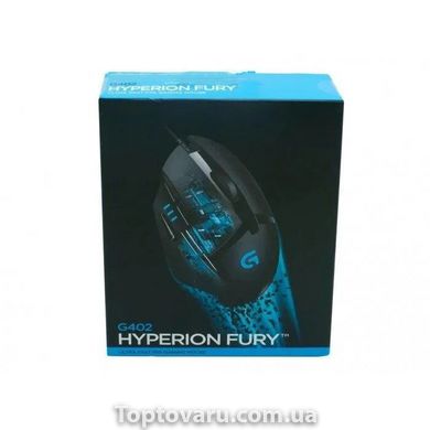 Игровая компьютерная мышь проводная G402 Hyperion Fury Чёрная 2005 фото