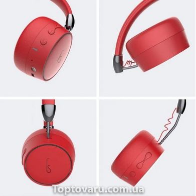 Бездротові Bluetooth стерео навушники Gorsun GS-E95 Червоні 3929 фото