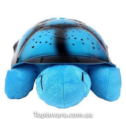 Нічник - проектор черепаха Turtle Night Sky Синій 1246 фото