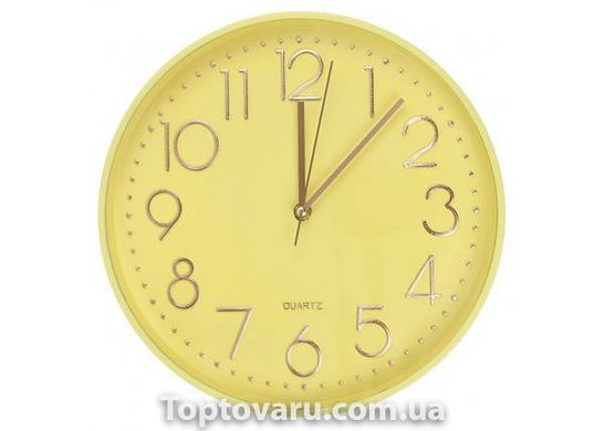 Часы настенные круглые бесшумные XH-620A Скандинавские 11692 фото