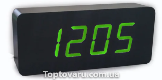Электронные цифровые часы VST 865 подсветка Зеленый 6275 фото