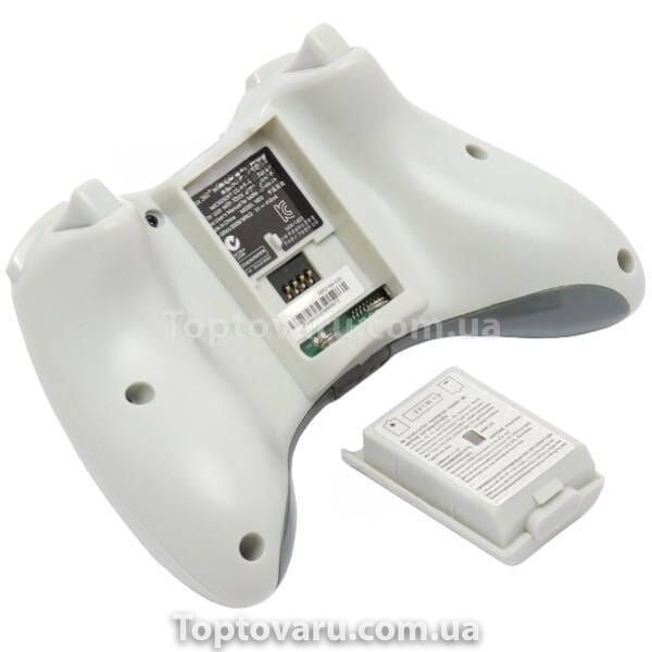 Бездротовий Джойстик XBOX U360 Білий 20099 фото