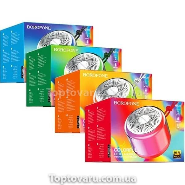 Колонка портативна BOROFONE BR28 Joyful sports BT speaker Dark Green 18780 фото