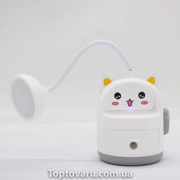 Світильник дитячий настільний Неко-котик USB EL-307Q Білий 37541 фото