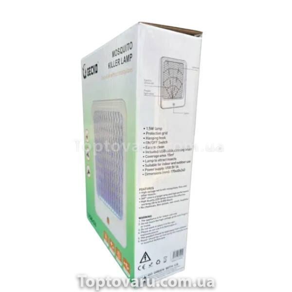 Приманка-знищувач комах з USB живленням GECKO USB-03 Зелена 26441 фото