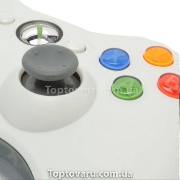 Бездротовий Джойстик XBOX U360 Білий 20099 фото