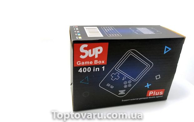Портативна приставка Retro FC Game Box Sup 400in1 Plus White 1185 фото
