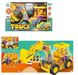 Игрушка Трактор с шестеренками с подсветкой и звуком Truck Rotating Gear Желтый 15316 фото 1