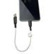 Кабель XO NB247 Suluo Series Portable Silicone 6A Type-c Data Cable L=25cm Белый 30349 фото 6