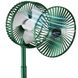 Вентилятор міні акумуляторний Folding Fan Зелений 20096 фото 4