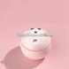 Увлажнитель воздуха ночник Humidifier Круглый Котик Белый 4729 фото 5