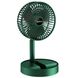 Вентилятор мини аккумуляторный USB Folding Fan Зеленый 20096 фото 1