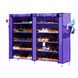 Тканинний подвійний шафа для взуття Shoe Cabinet 5 Layer 6510 Фіолетовий 4707 фото 1