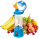 Блендер Smart Juice Cup Fruits USB Синій 2 ножі з ручкою 11259 фото 2