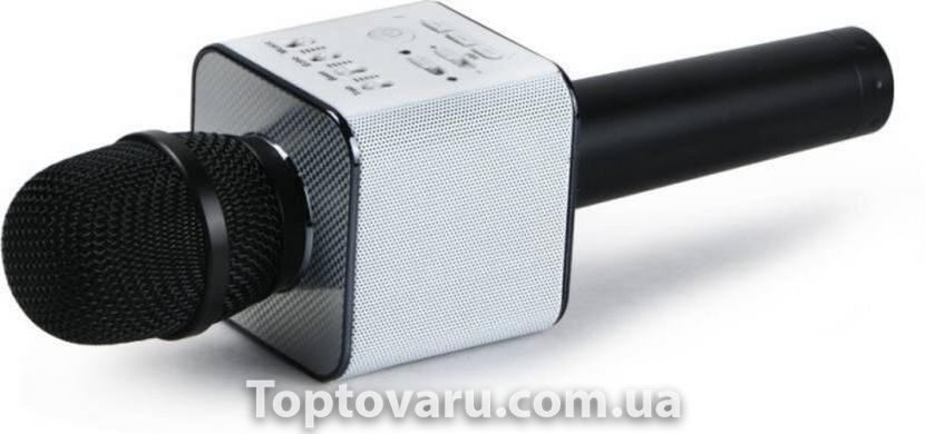 Караоке-мікрофон Q9 black з чохлом 3473 фото