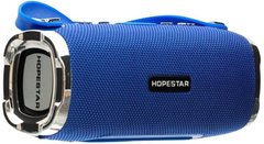 Портативна бездротова Bluetooth колонка Hopestar H24 Синя 2703 фото