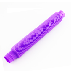 Розвивальна дитяча іграшка-антистрес Pop Tube 20 см Фіолетова 8873 фото