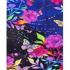 Картина за номерами Strateg ПРЕМІУМ Метелики у квітах з лаком розміром 40х50 см (SY6677) SY6677-00002 фото