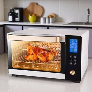 Духовка электрическая 35л 1500Вт Sokany SK-10009 Белая 25882 фото
