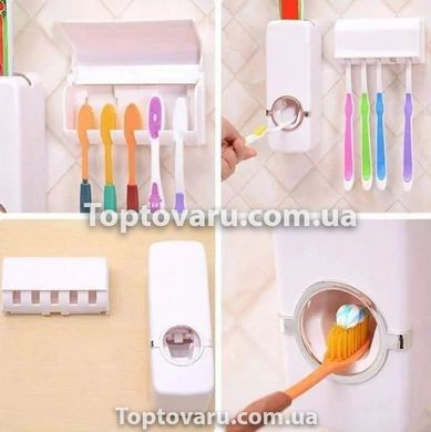 Дозатор для зубной пасты Toothpaste Dispenser 4555 фото