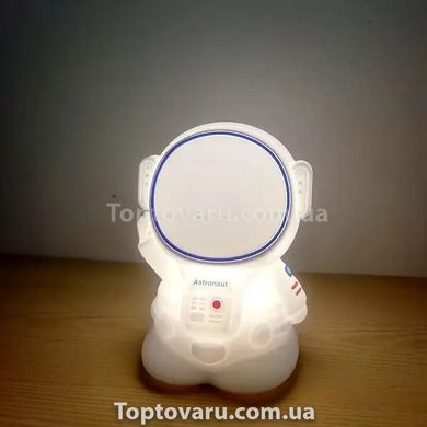 Ночник силиконовый Космонавт Теплый Белый 12235 фото