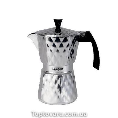 Гейзерна кавоварка MAGIO MG-1004 6 порції 300 мл Індукція 14172 фото