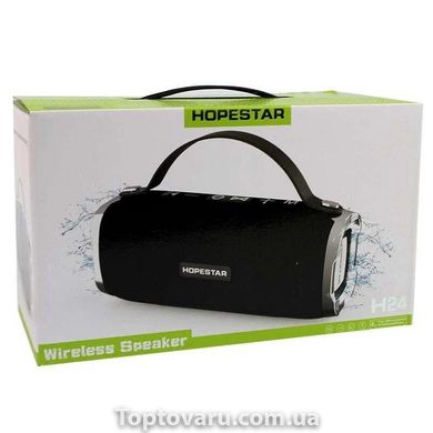 Портативная беспроводная Bluetooth колонка Hopestar H24 Синяя 2703 фото